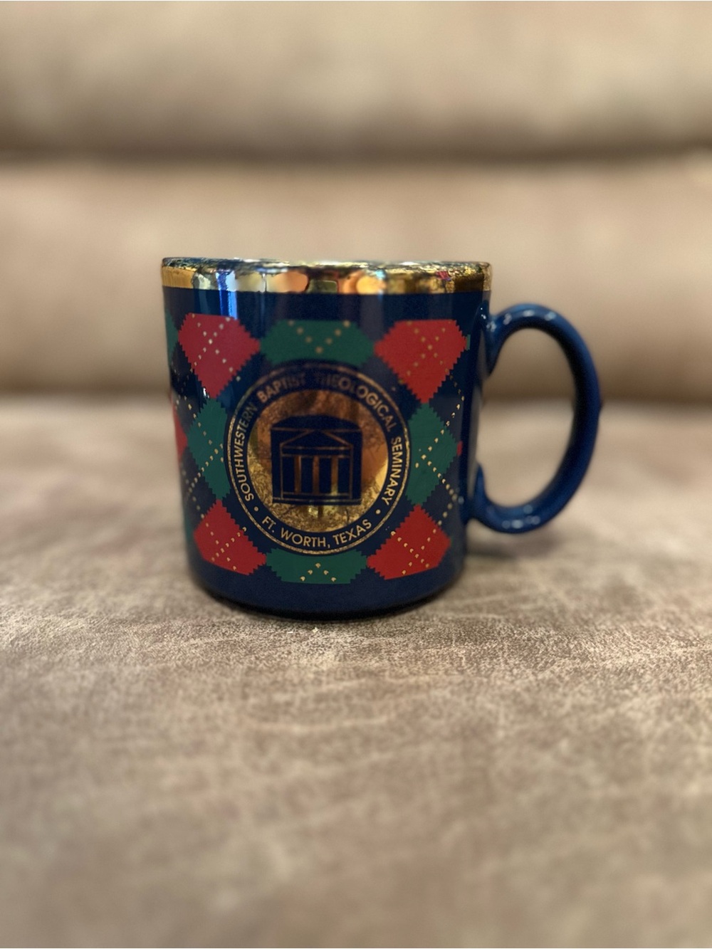 Vintage Tams Plaid SWBTS Coffee Mug
